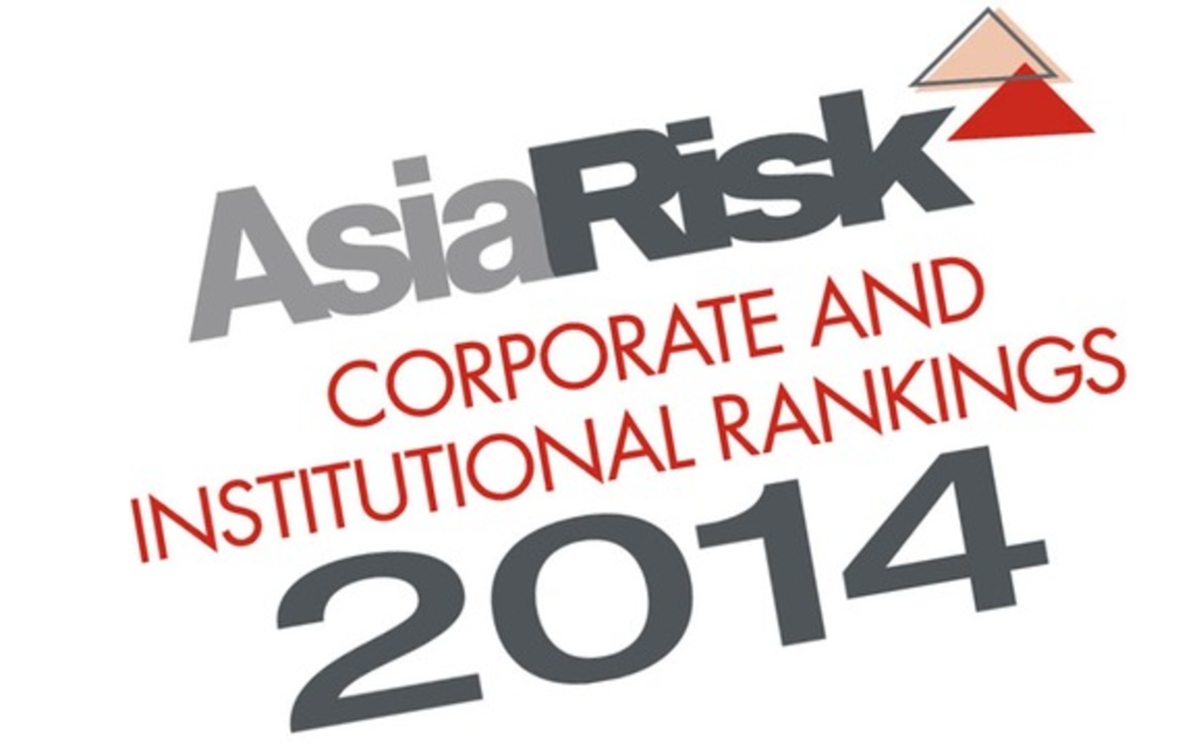 Asia Risk corporate and institutional rankings VOTE NOW!