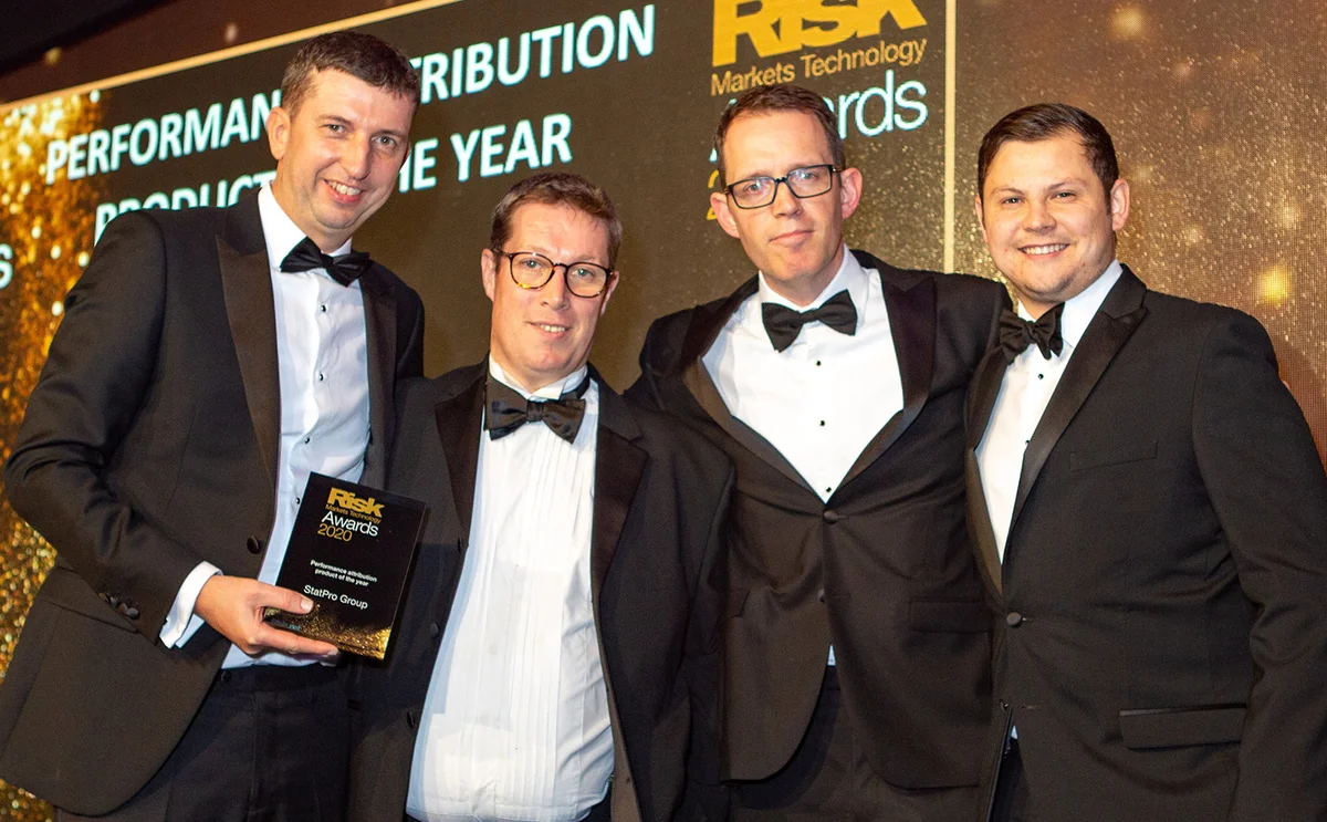 Performance attribution product of the year – StatPro - Risk.net