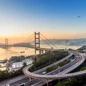 Tsing Ma Bridge, Hong Kong