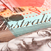 Australian dollar banknote detail