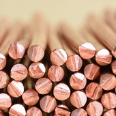 Copper rods