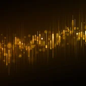 Pricing bars, in gold colour
